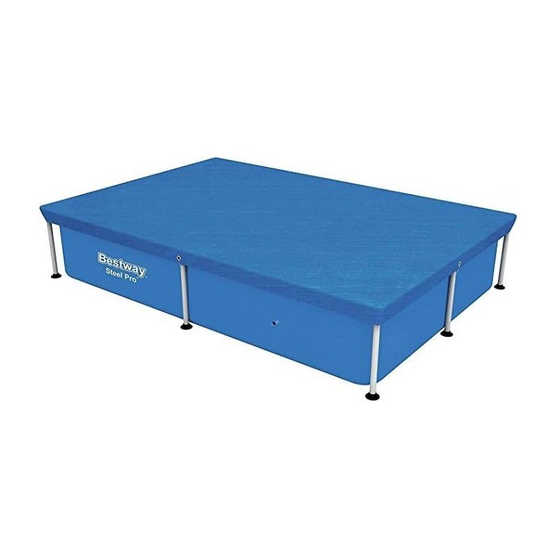 Bestway - Cobertor de verano rectangular para piscina desmontable - BricoandPool