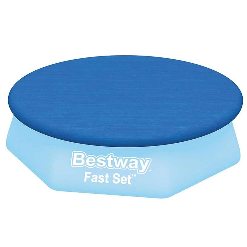 Bestway – Cobertor para piscina hinchable redonda 244 cm - BricoandPool