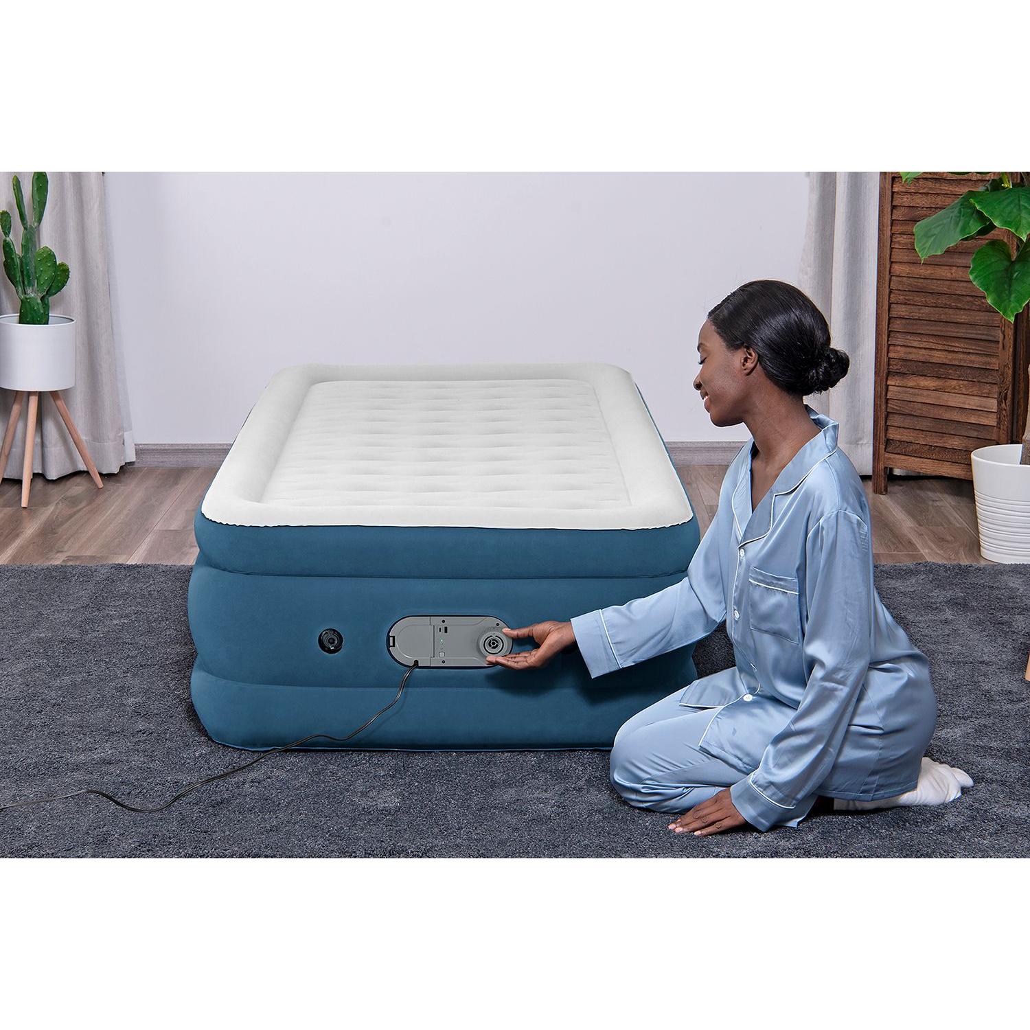 Bestway – Colchón hinchable AlwayzAire con doble bomba integrada (191 × 97 × 46 cm) - BricoandPool