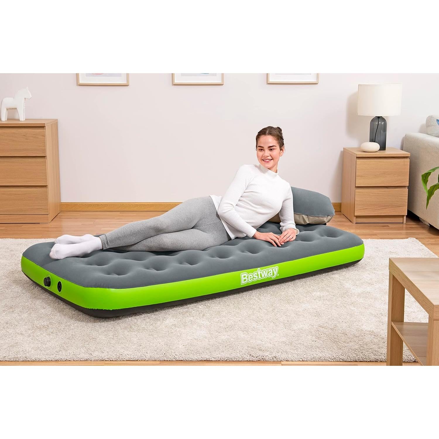 Bestway – Colchón hinchable Roll & Relax - BricoandPool