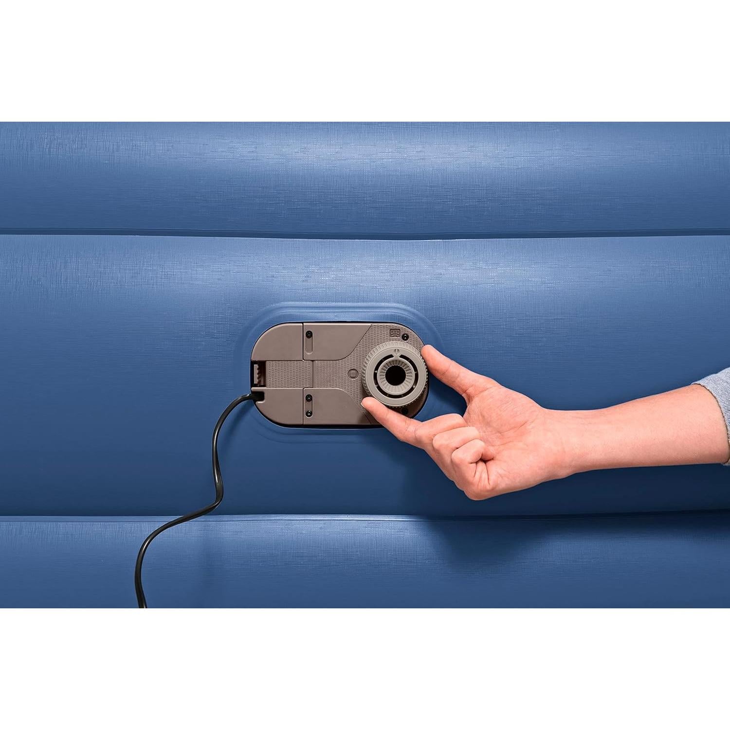 Bestway – Colchón hinchable Tritech con bomba eléctrica integrada 56cm - BricoandPool