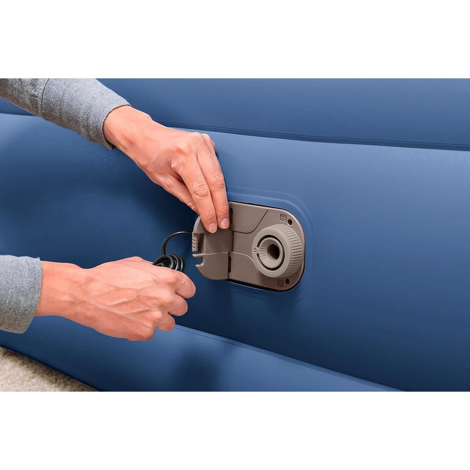 Bestway – Colchón hinchable Tritech con bomba eléctrica integrada 56cm - BricoandPool