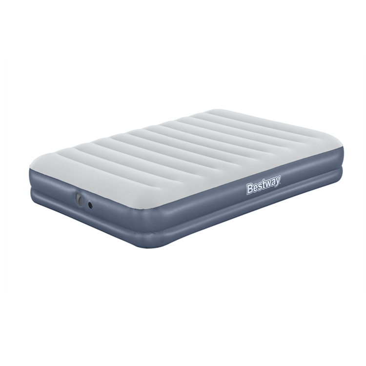 Bestway – Colchón hinchable Tritech con bomba Recargable incorporada (203 × 152 × 36 cm) - BricoandPool