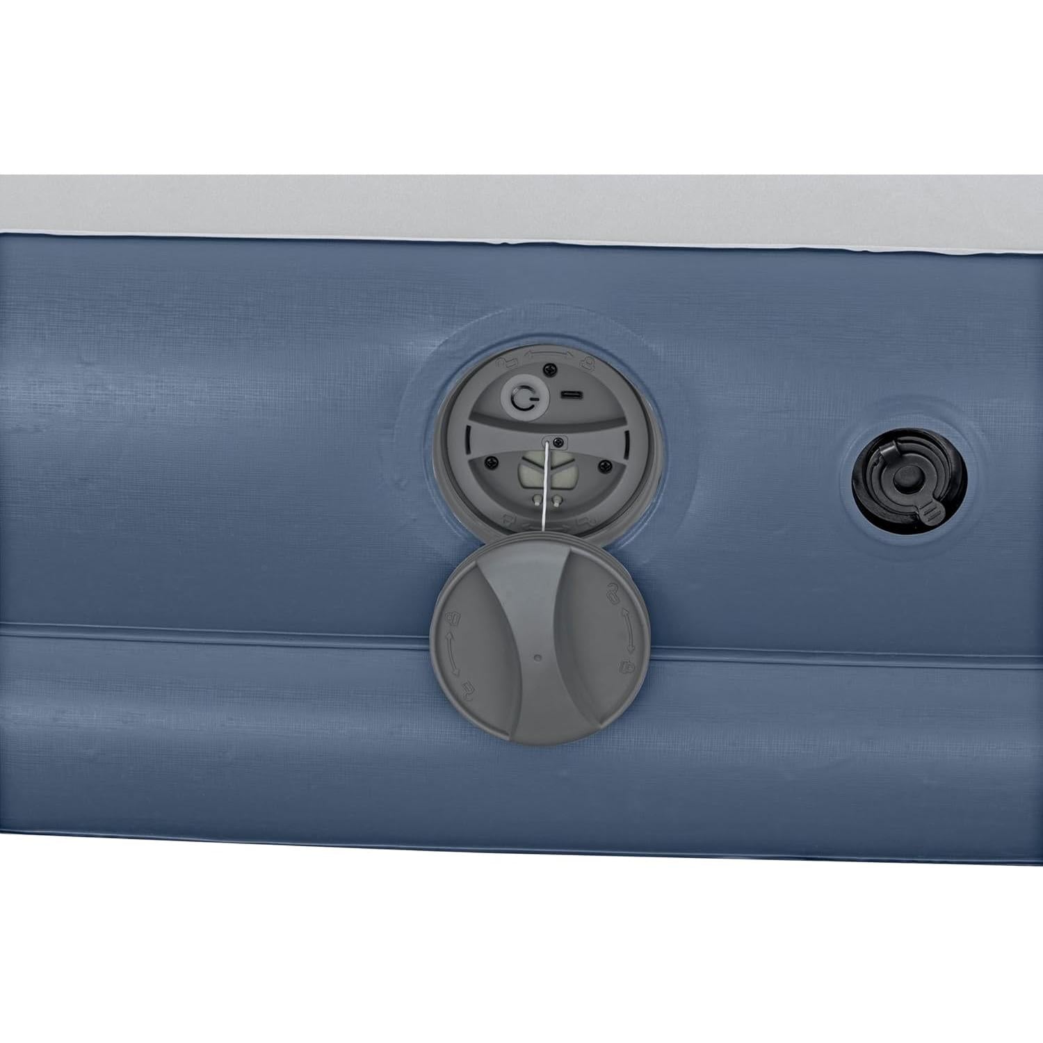 Bestway – Colchón hinchable Tritech con bomba Recargable incorporada (203 × 152 × 36 cm) - BricoandPool