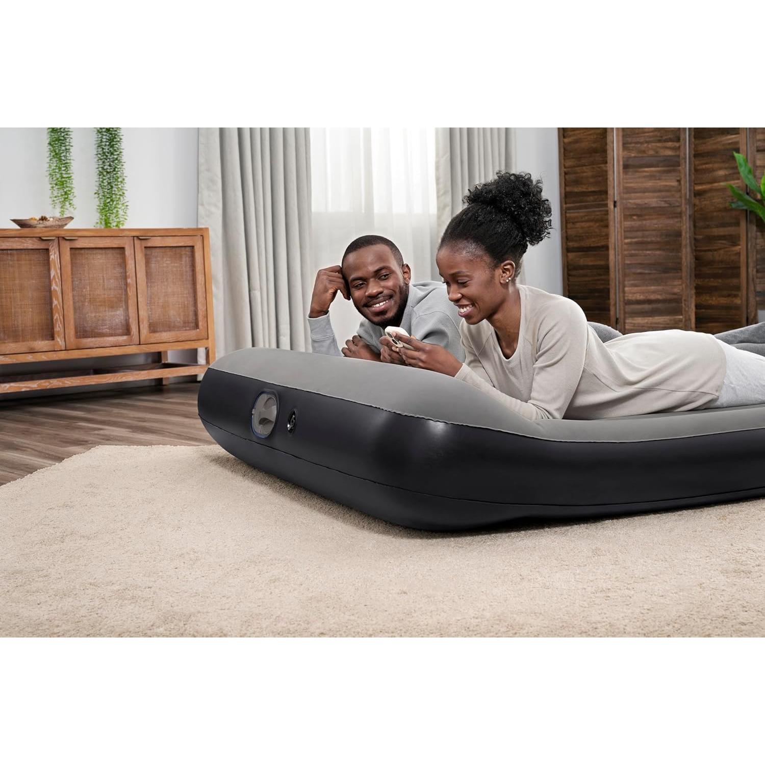 Bestway – Colchón hinchable Tritech con bomba USB integrada 30 cm - BricoandPool