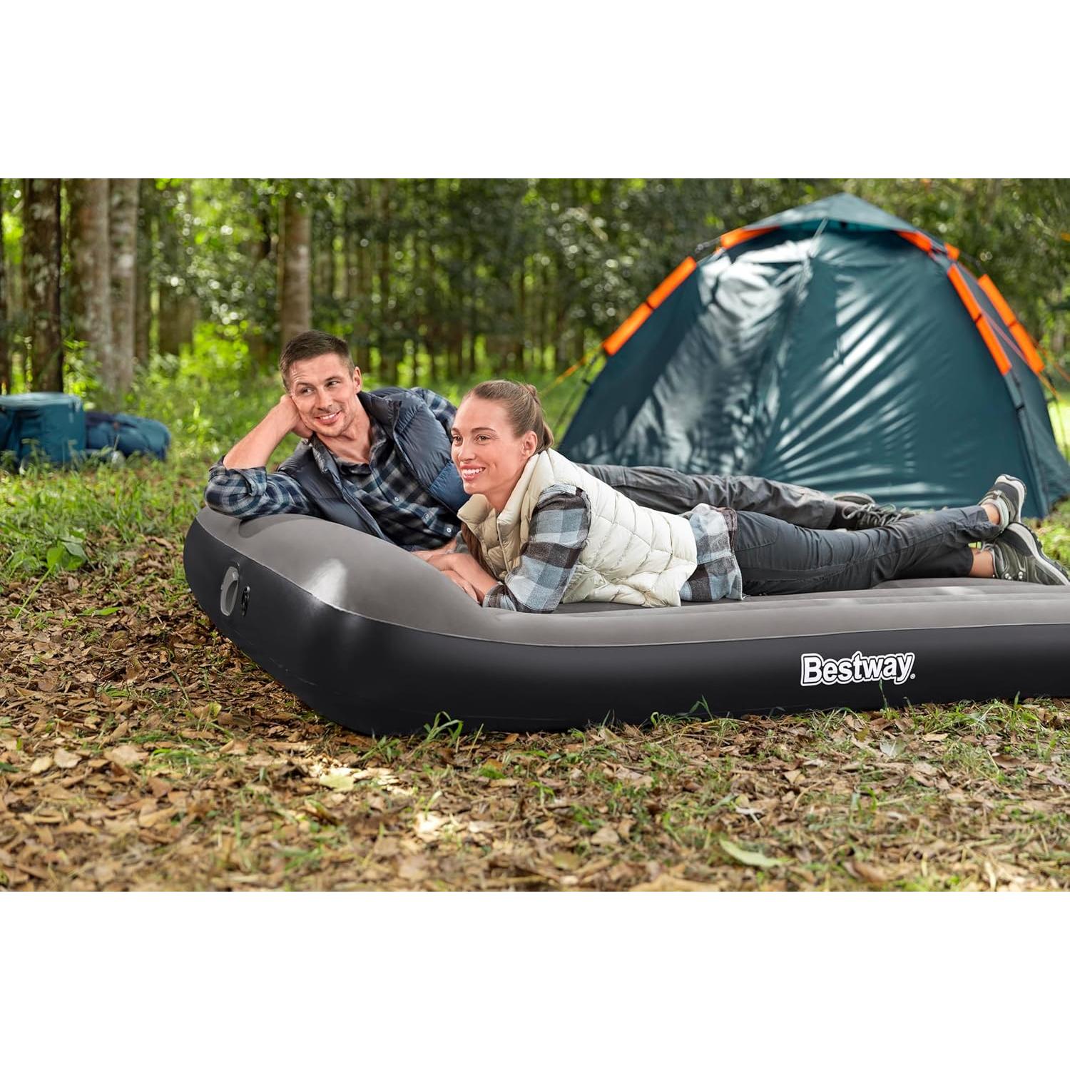 Bestway – Colchón hinchable Tritech con bomba USB integrada 30 cm - BricoandPool