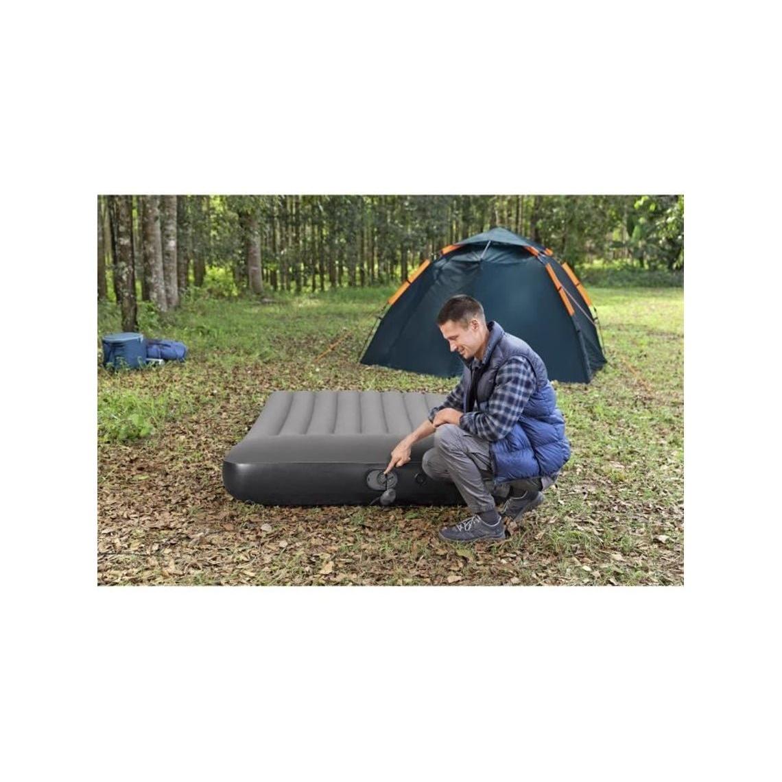 Bestway – Colchón hinchable Tritech con bomba USB integrada 30 cm - BricoandPool