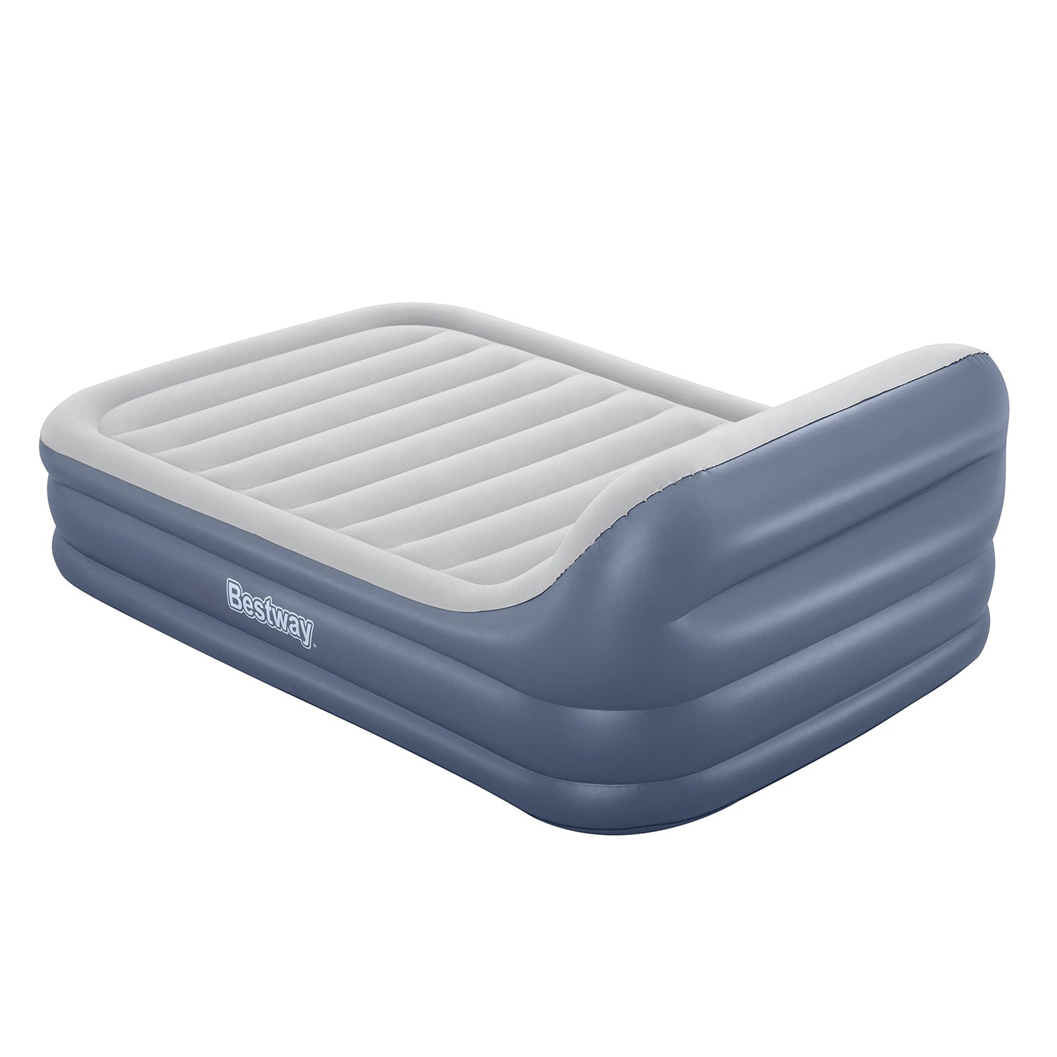 Bestway – Colchón hinchable Tritech SleekFlow con respaldo y bomba eléctrica integrada - BricoandPool