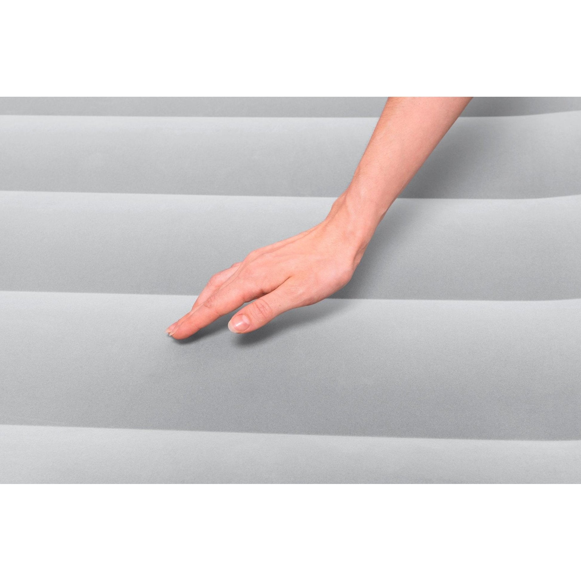 Bestway – Colchón hinchable Tritech SleekFlow con respaldo y bomba eléctrica integrada - BricoandPool