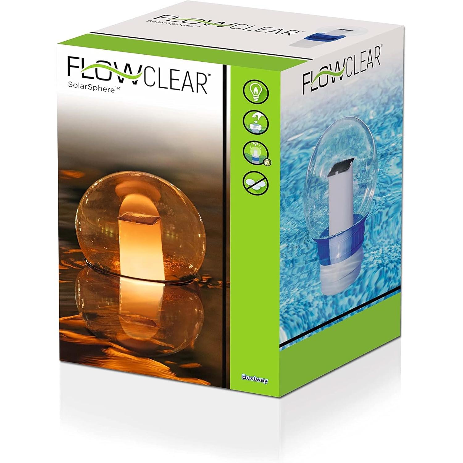 Bestway - Dispensador de productos químicos LED SolarGlow - BricoandPool
