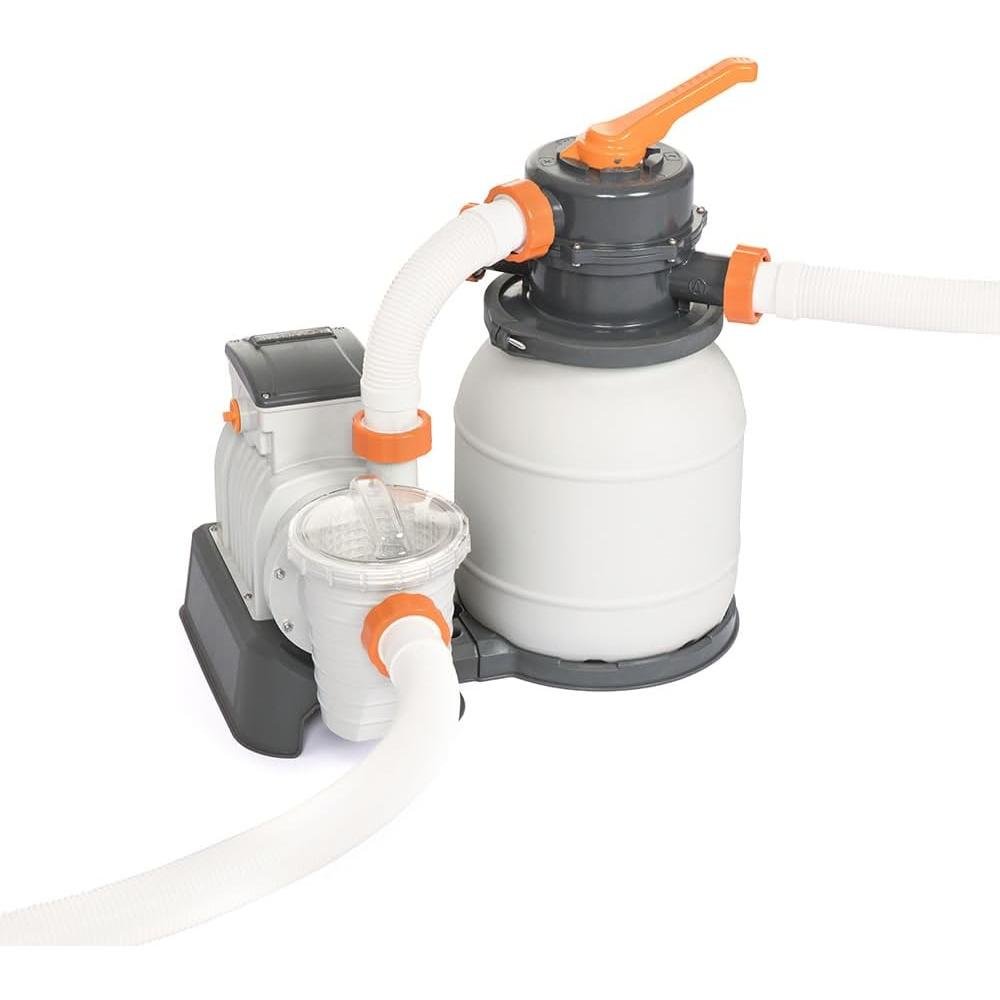 Bestway – Flowclear depuradora de arena 5.678 L/h para piscinas elevadas - BricoandPool