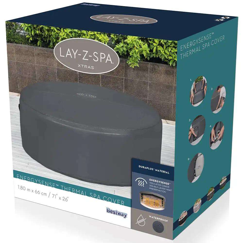 Bestway - Funda protectora para spa Lay - Z - Spa circular - BricoandPool