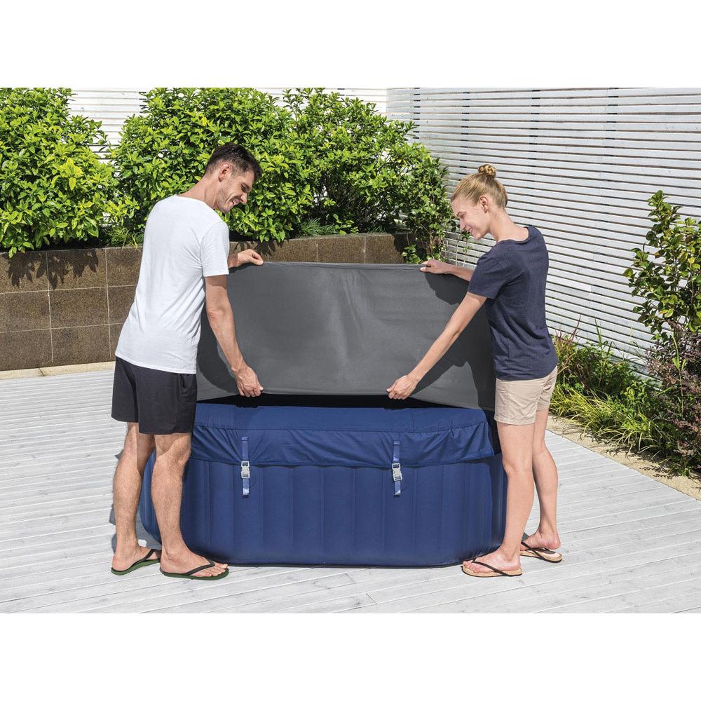 Bestway - Funda protectora para spa Lay - Z - Spa cuadrada - BricoandPool