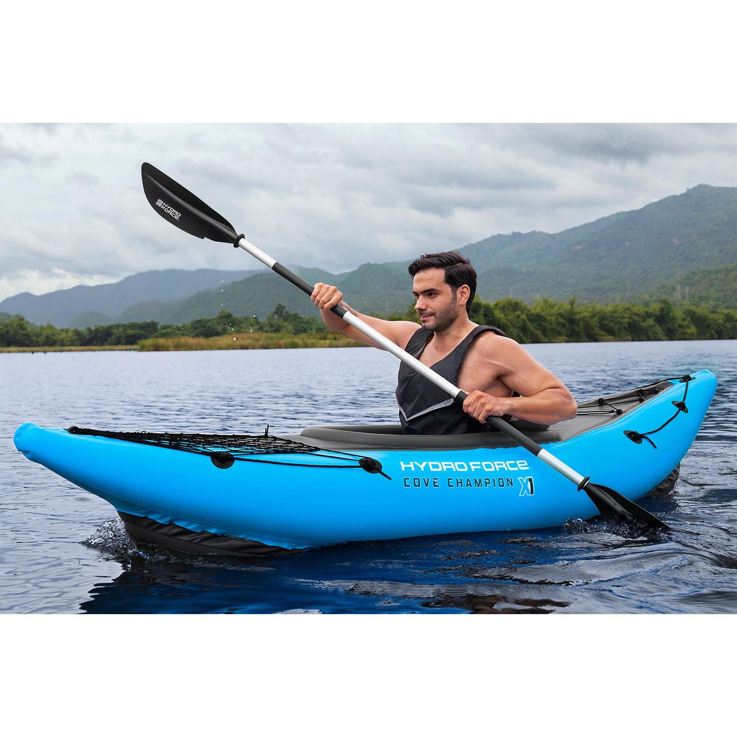 Bestway - Kayak inflable Hydro - Force Cove Champion X1 2,75 m - BricoandPool
