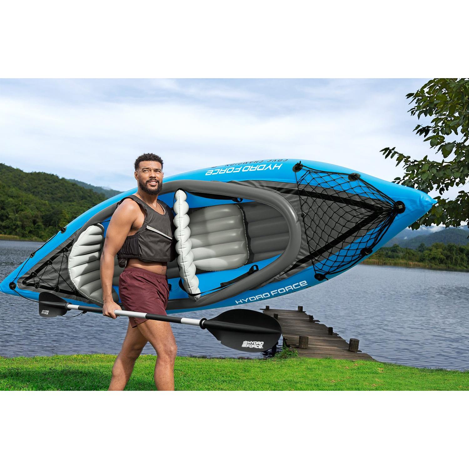 Bestway - Kayak inflable Hydro Force Cove Champion X2 3,31 m - BricoandPool
