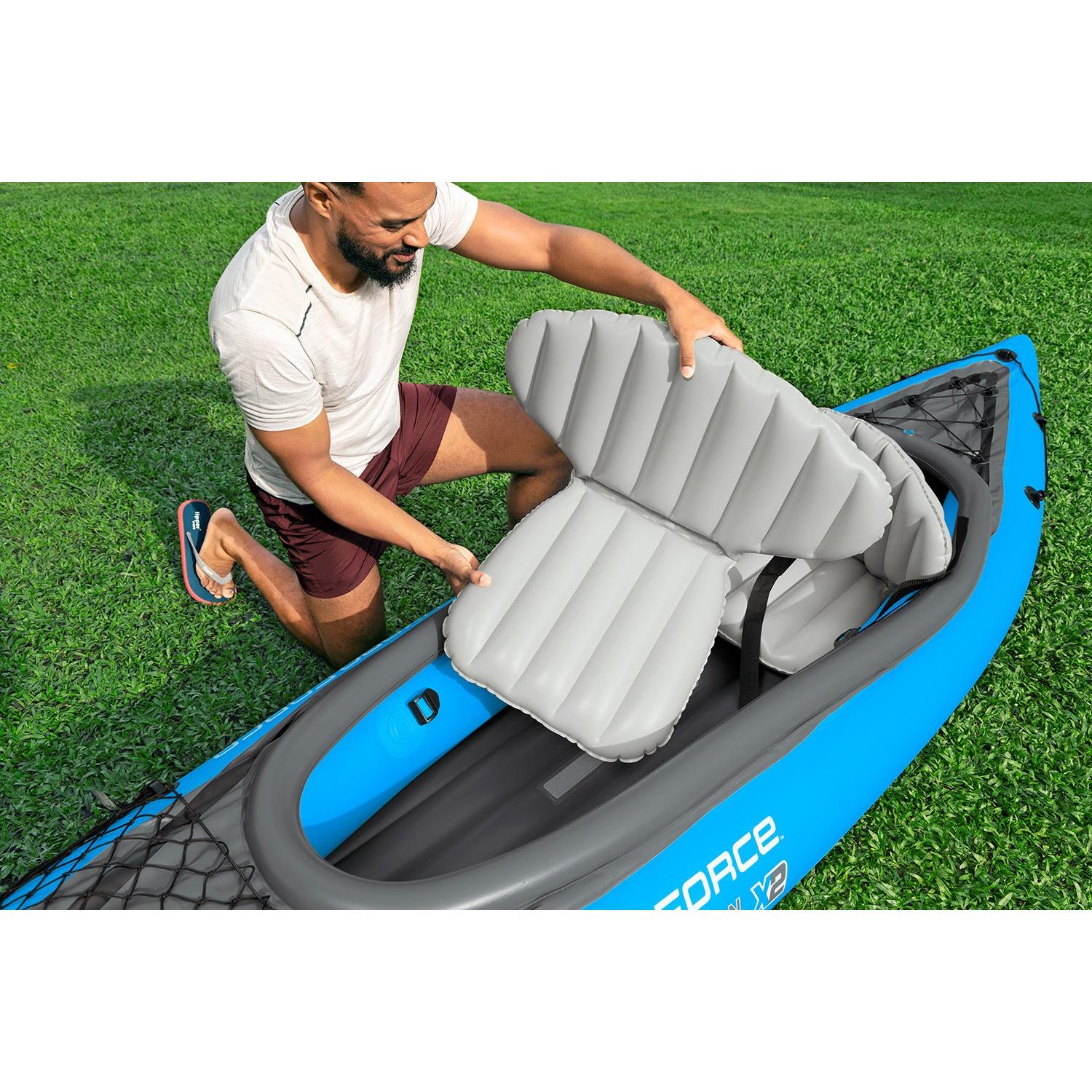 Bestway - Kayak inflable Hydro Force Cove Champion X2 3,31 m - BricoandPool