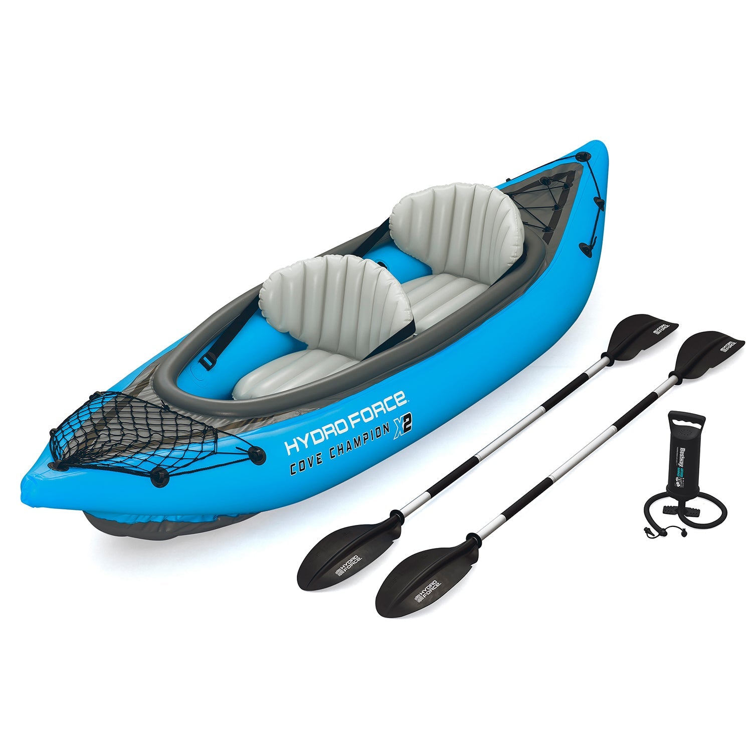 Bestway - Kayak inflable Hydro Force Cove Champion X2 3,31 m - BricoandPool