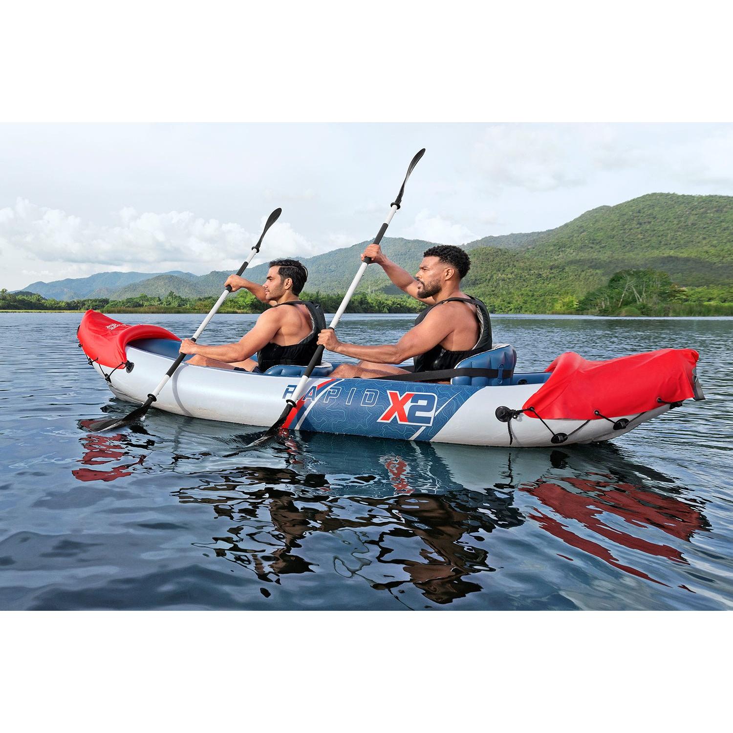 Bestway - Kayak inflable Hydro Force Rapid X2 3,21 m - BricoandPool