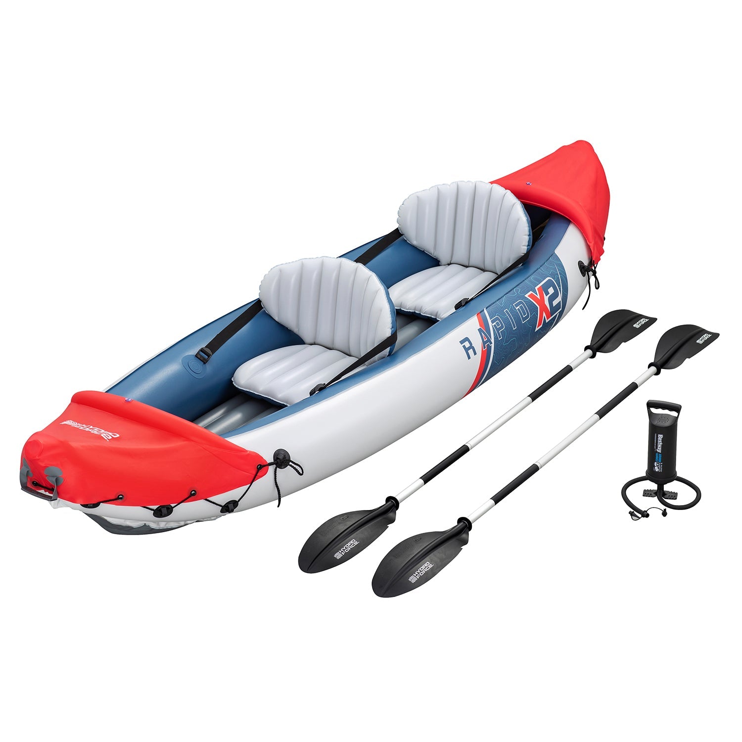 Bestway - Kayak inflable Hydro Force Rapid X2 3,21 m - BricoandPool