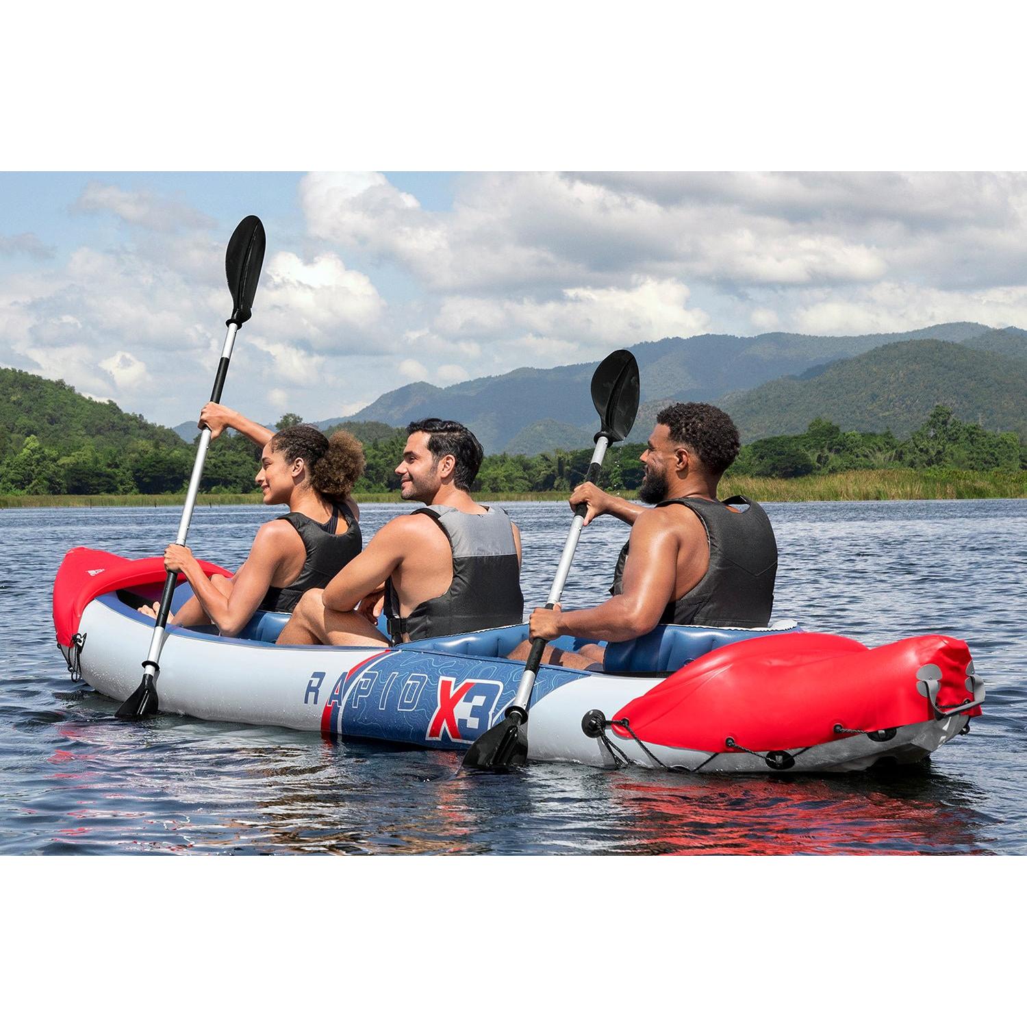 Bestway - Kayak inflable Hydro Force Rapid X3 3,81 m - BricoandPool