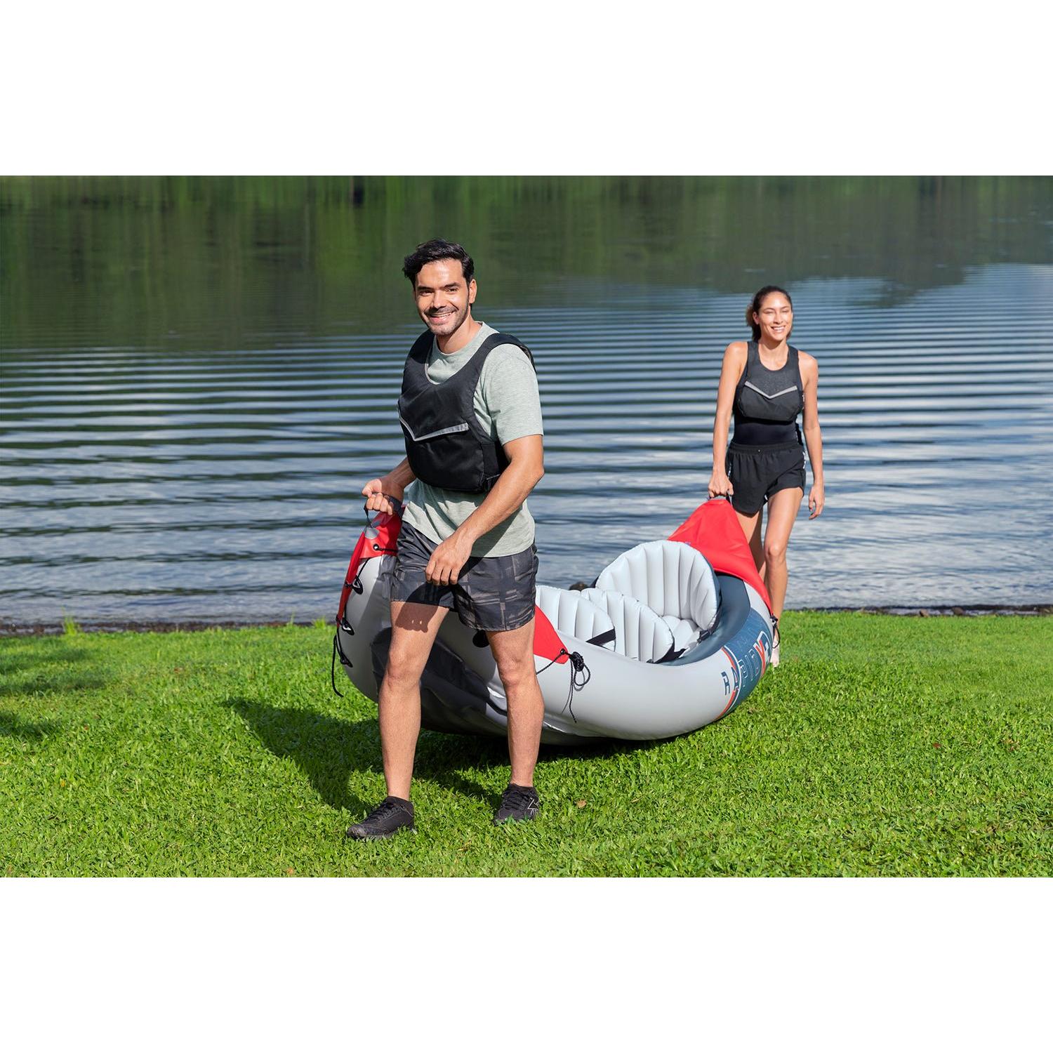 Bestway - Kayak inflable Hydro Force Rapid X3 3,81 m - BricoandPool