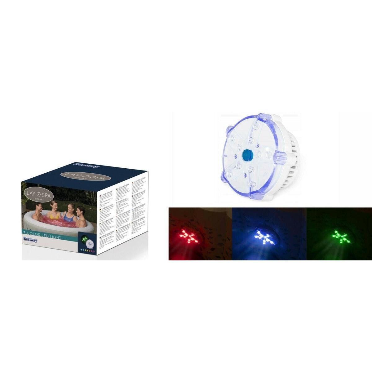 Bestway - Lámpara LED Lay - Z - Spa 7 colores - BricoandPool