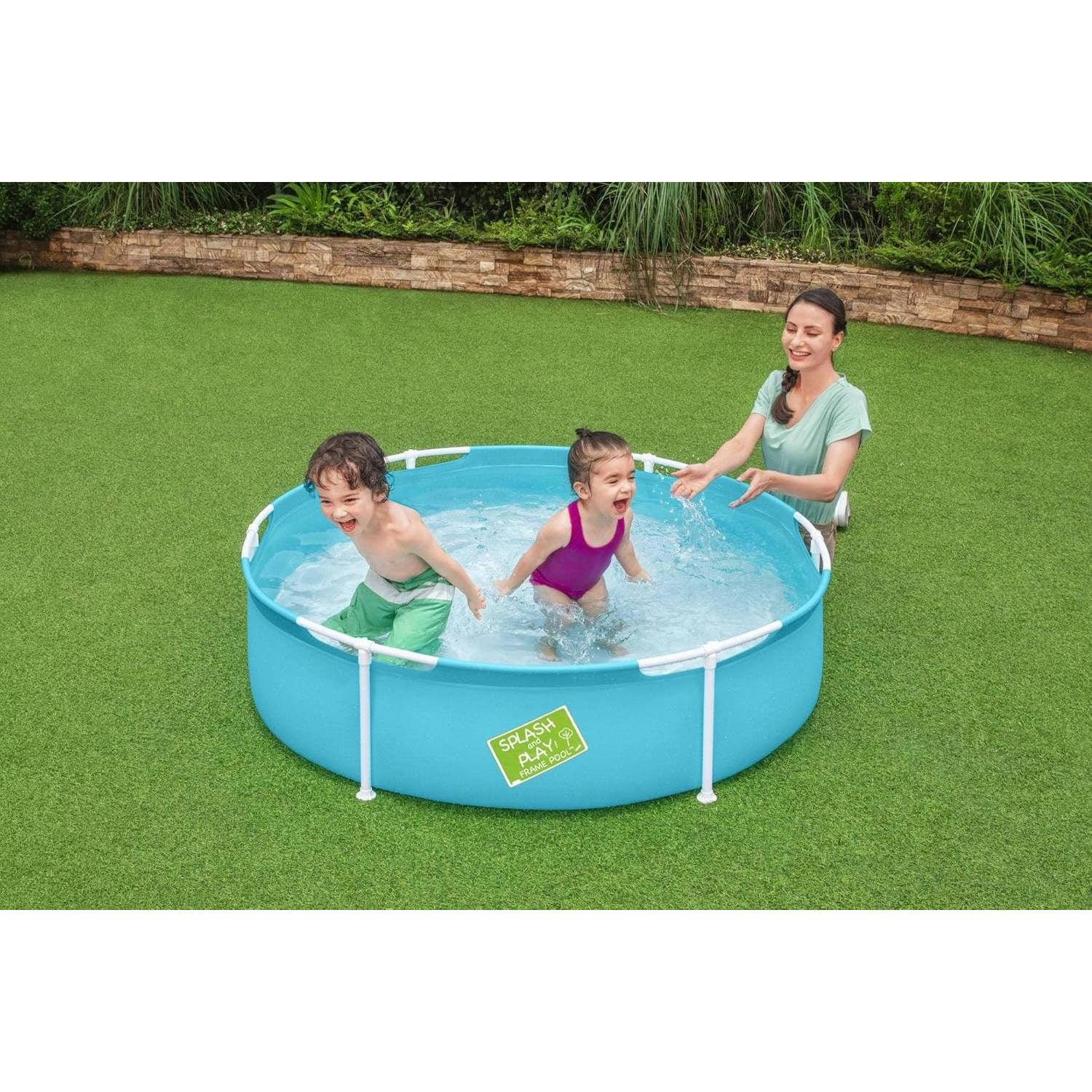Bestway – Piscina desmontable circular My First Frame (152 × 38 cm) - BricoandPool