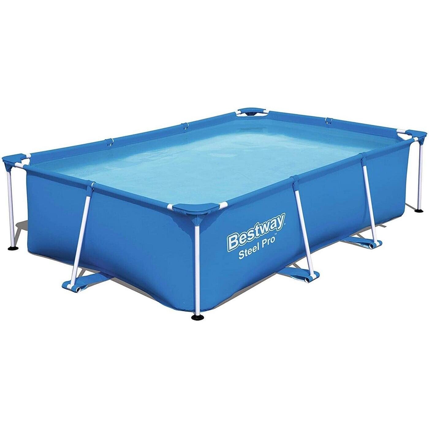 Bestway – Piscina desmontable Deluxe Splash Frame con filtro (300 × 201 × 66 cm) - BricoandPool