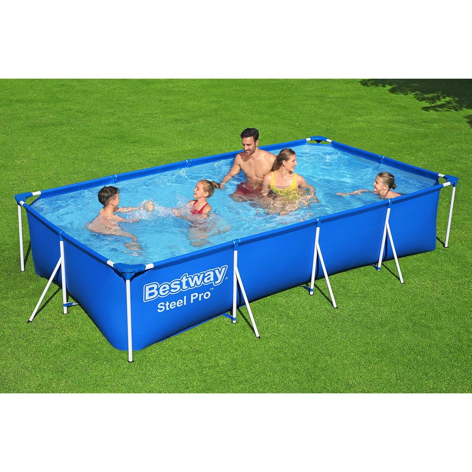 Bestway - Piscina desmontable Family Splash Frame Pool 400 x 211 x 81 cm - BricoandPool