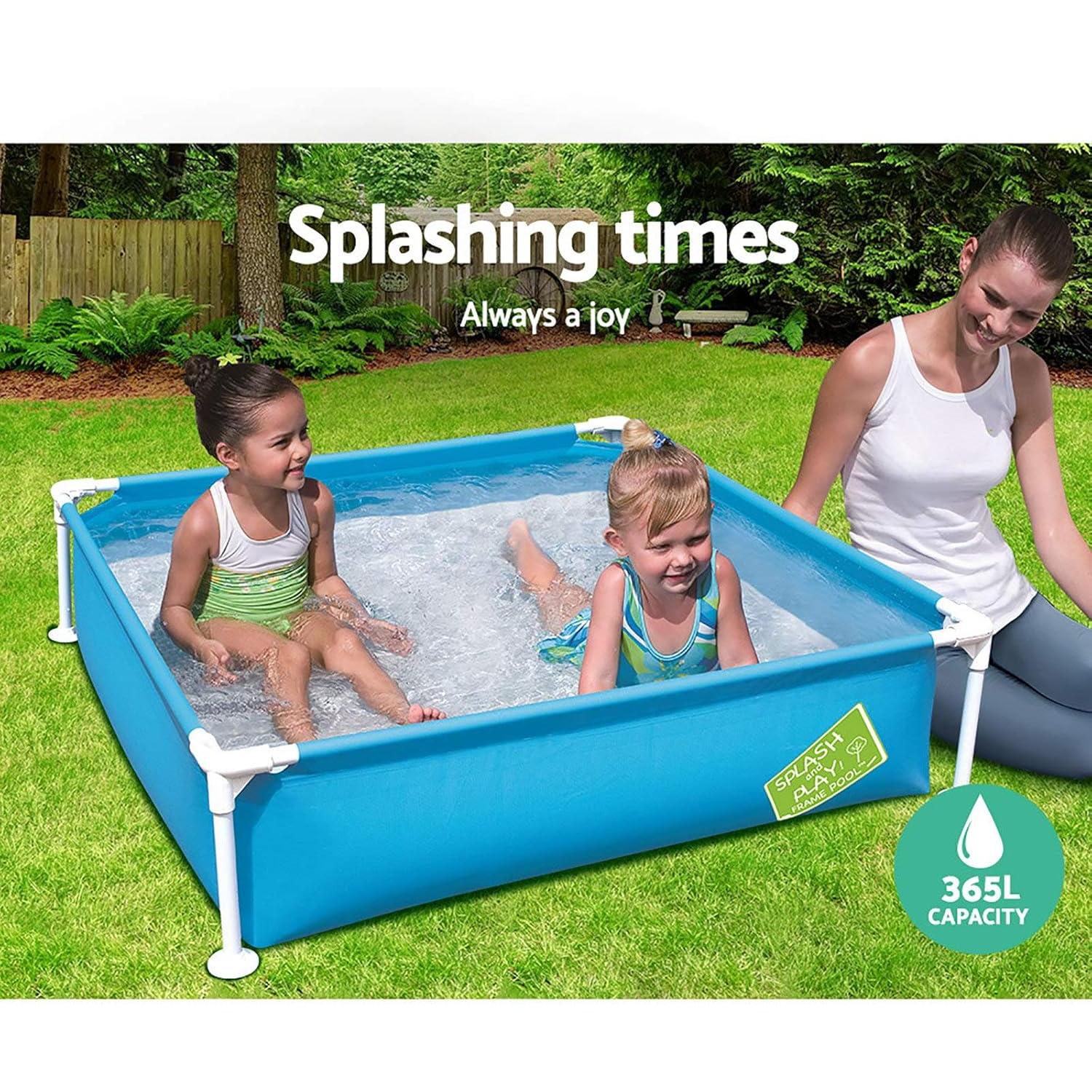 Bestway – Piscina desmontable My First Frame (122 × 122 × 30,5 cm) - BricoandPool