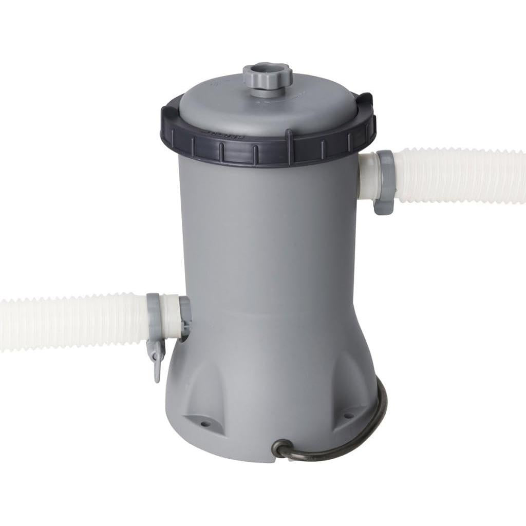 Bestway – Piscina desmontable Power Steel con filtro (404 × 201 × 100 cm) - BricoandPool