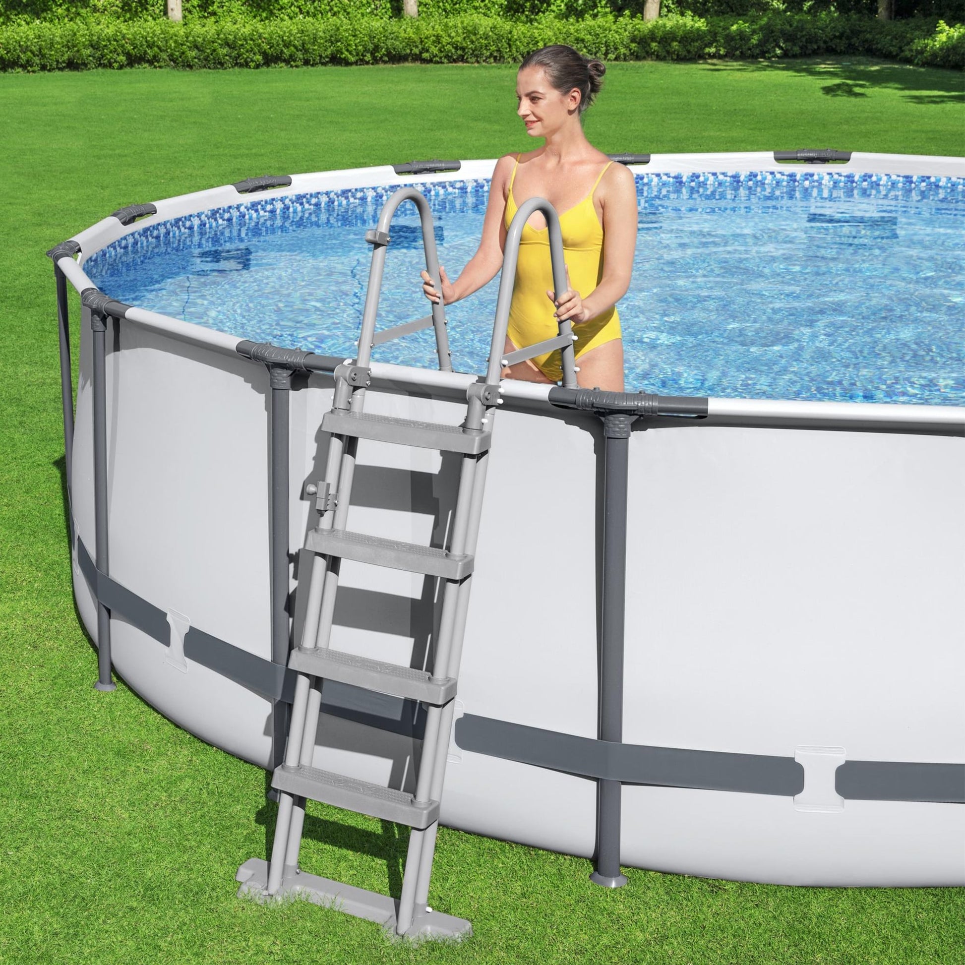 Bestway – Piscina desmontable Steel Pro MAX con filtro (366 × 122 cm) - BricoandPool