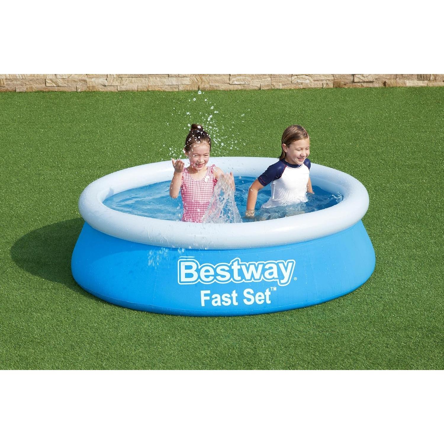 Bestway – Piscina hinchable Fast Set (183 × 51 cm) - BricoandPool