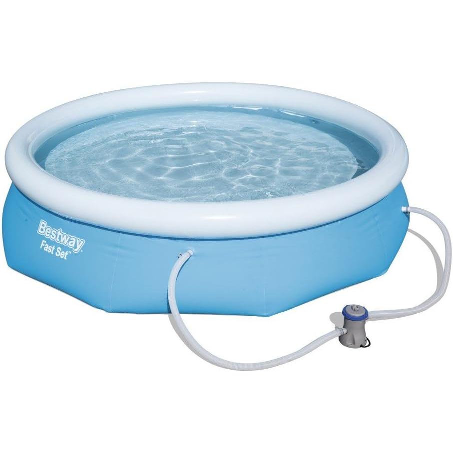 Bestway – Piscina hinchable Fast Set con depuradora (305 × 76 cm) - BricoandPool