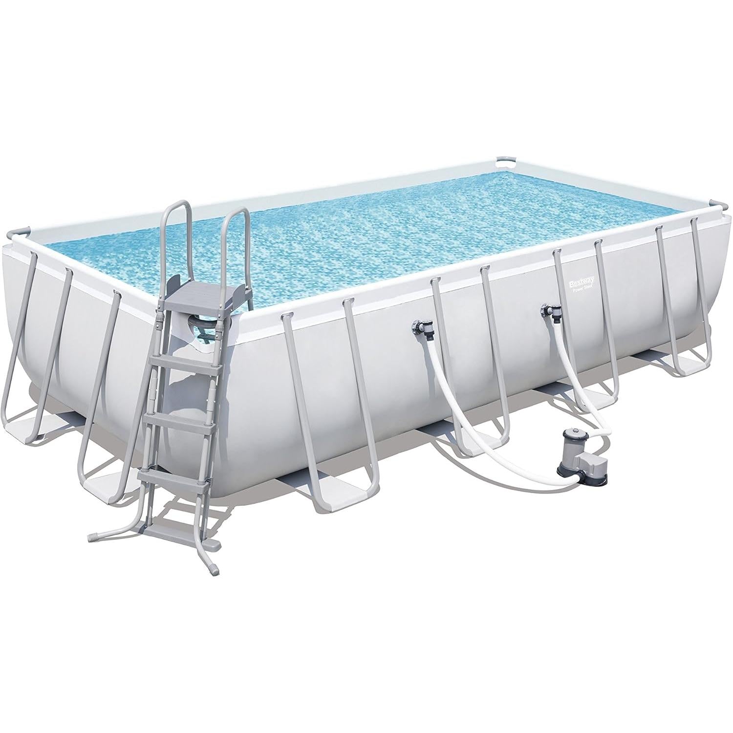 Bestway – Power Steel piscina desmontable rectangular (549 × 274 × 122 cm) - BricoandPool