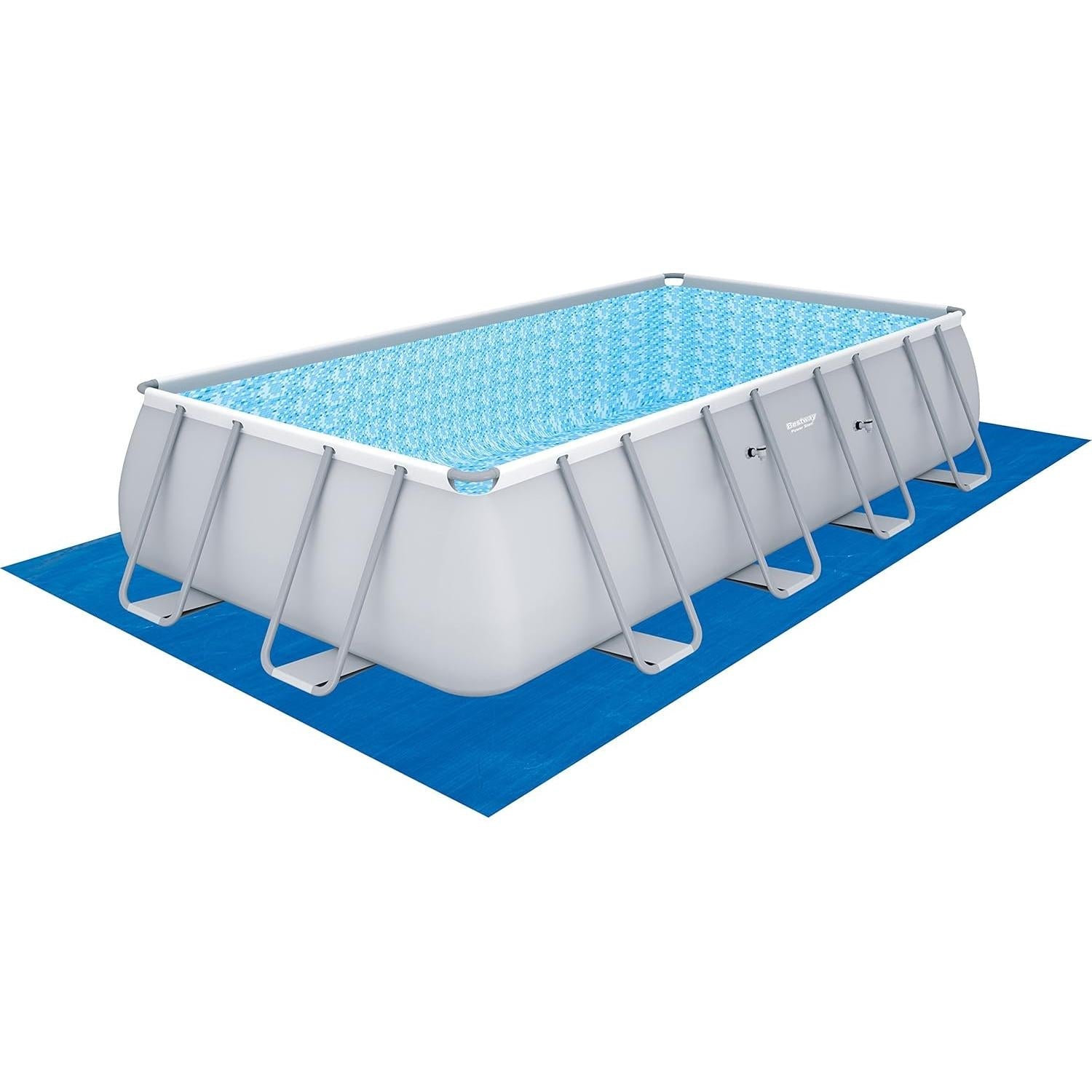 Bestway – Power Steel piscina desmontable rectangular (549 × 274 × 122 cm) - BricoandPool