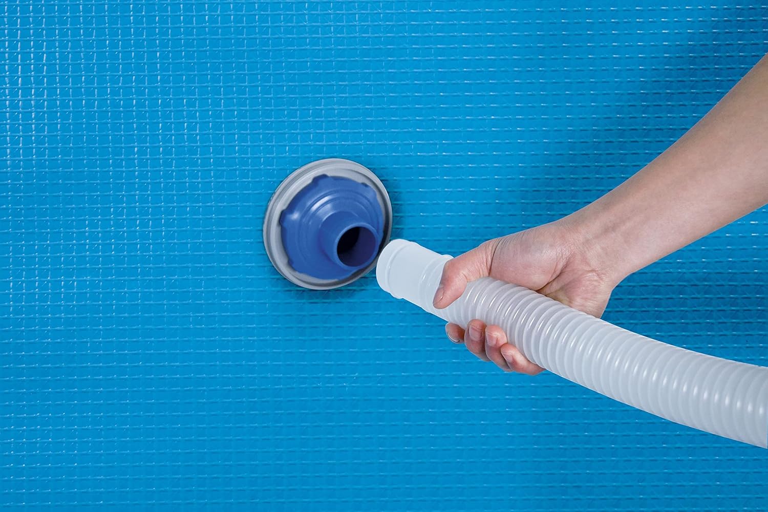 Bestway - Skimmer Flowclear de montaje en pared para piscinas elevadas gris - BricoandPool