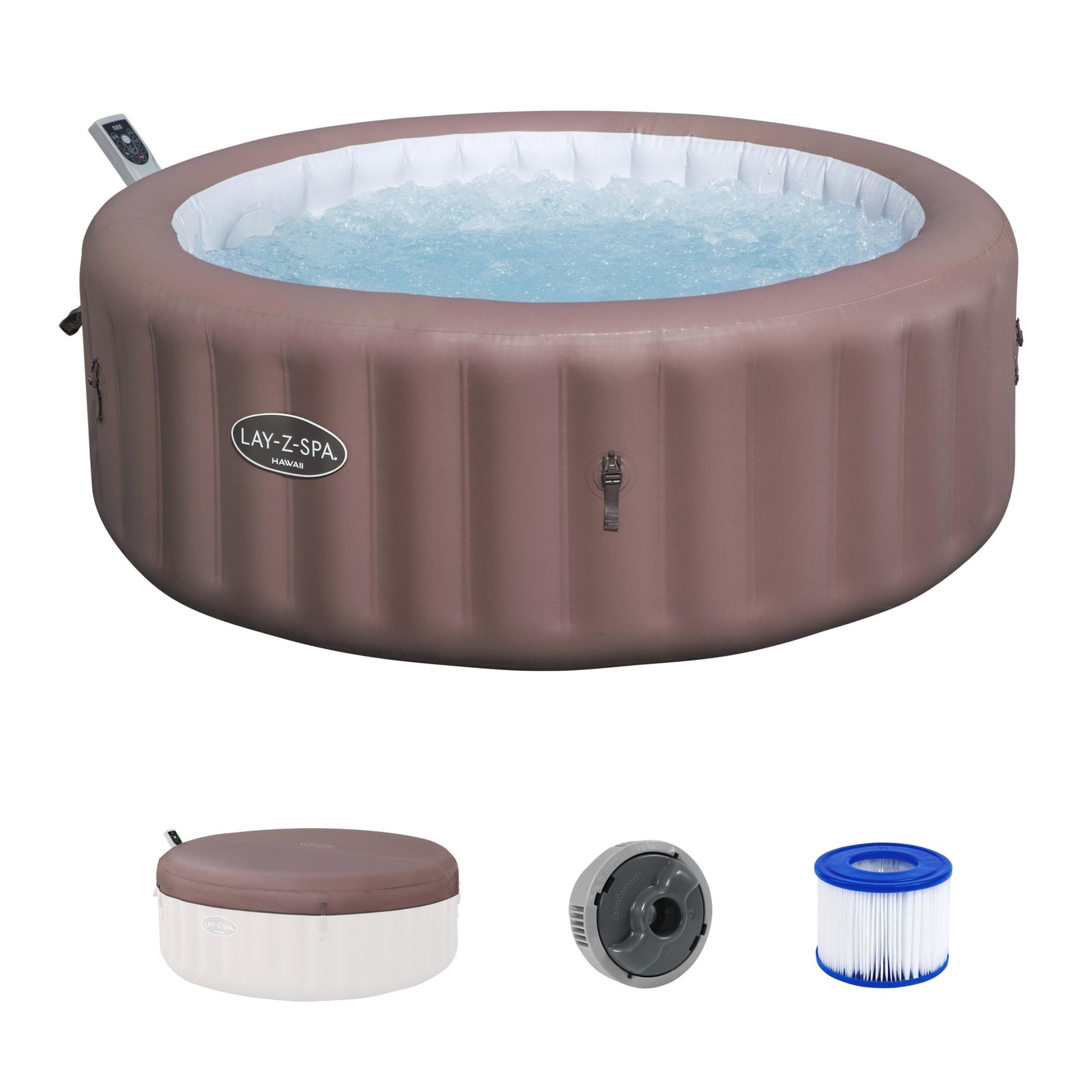 Bestway - Spa hinchable Lay - Z - Spa AirJet UltraFit 4 - 6 personas - BricoandPool