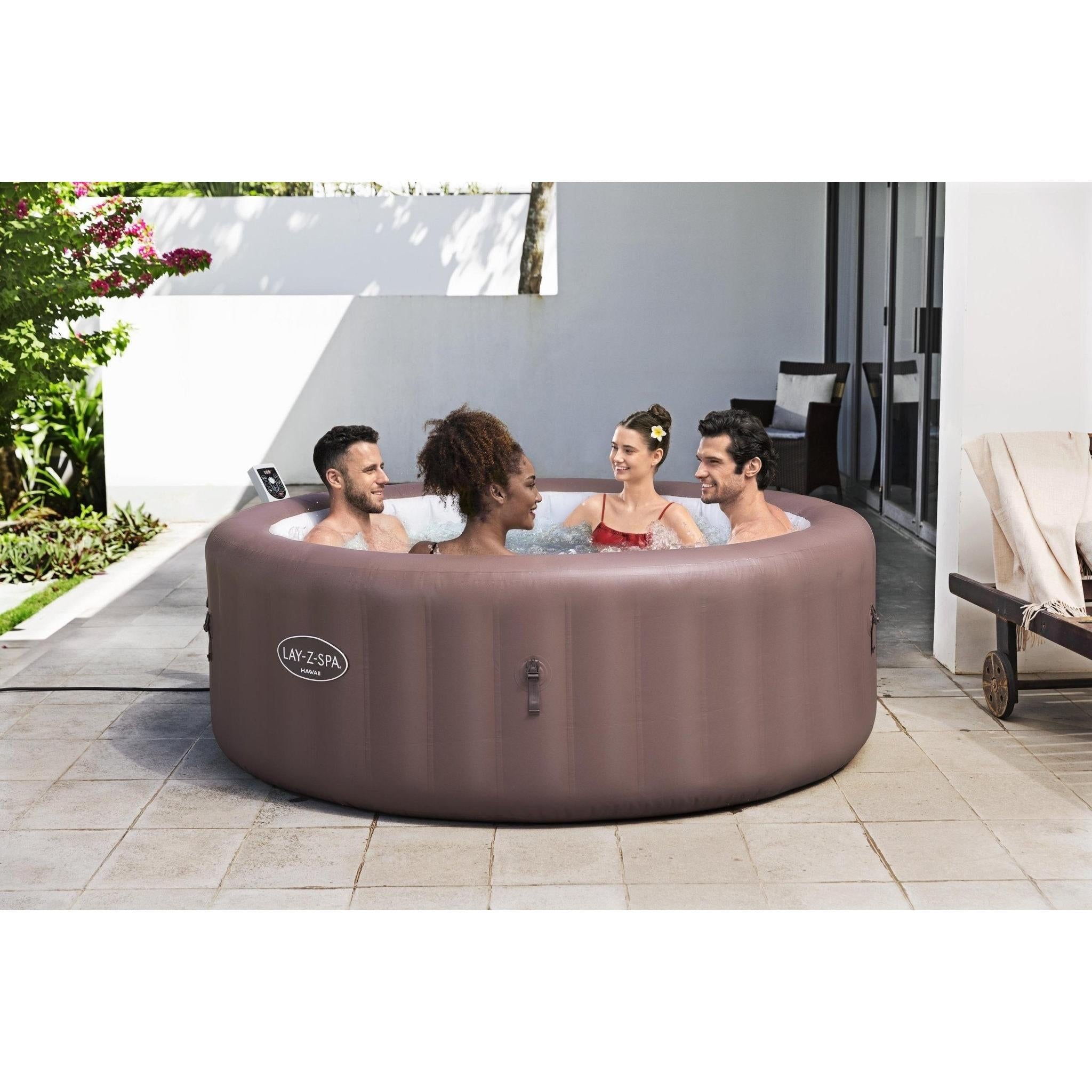 Bestway - Spa hinchable Lay - Z - Spa AirJet UltraFit 4 - 6 personas - BricoandPool