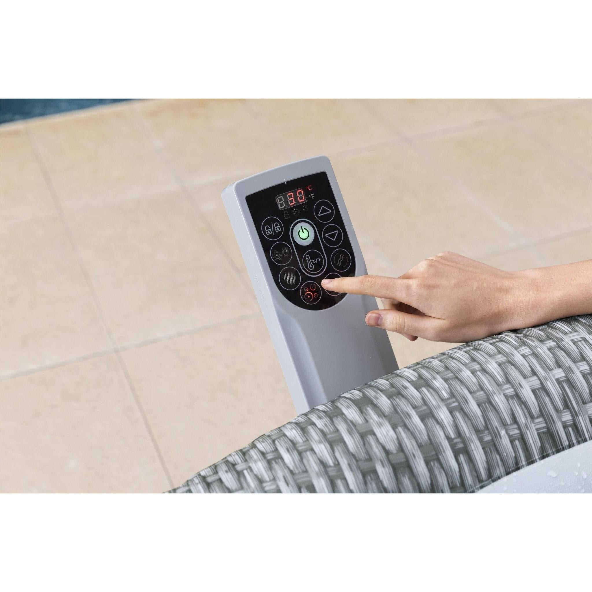 Bestway - Spa hinchable Lay - Z - Spa Bali Smart AirJet 4 - 6 personas - BricoandPool