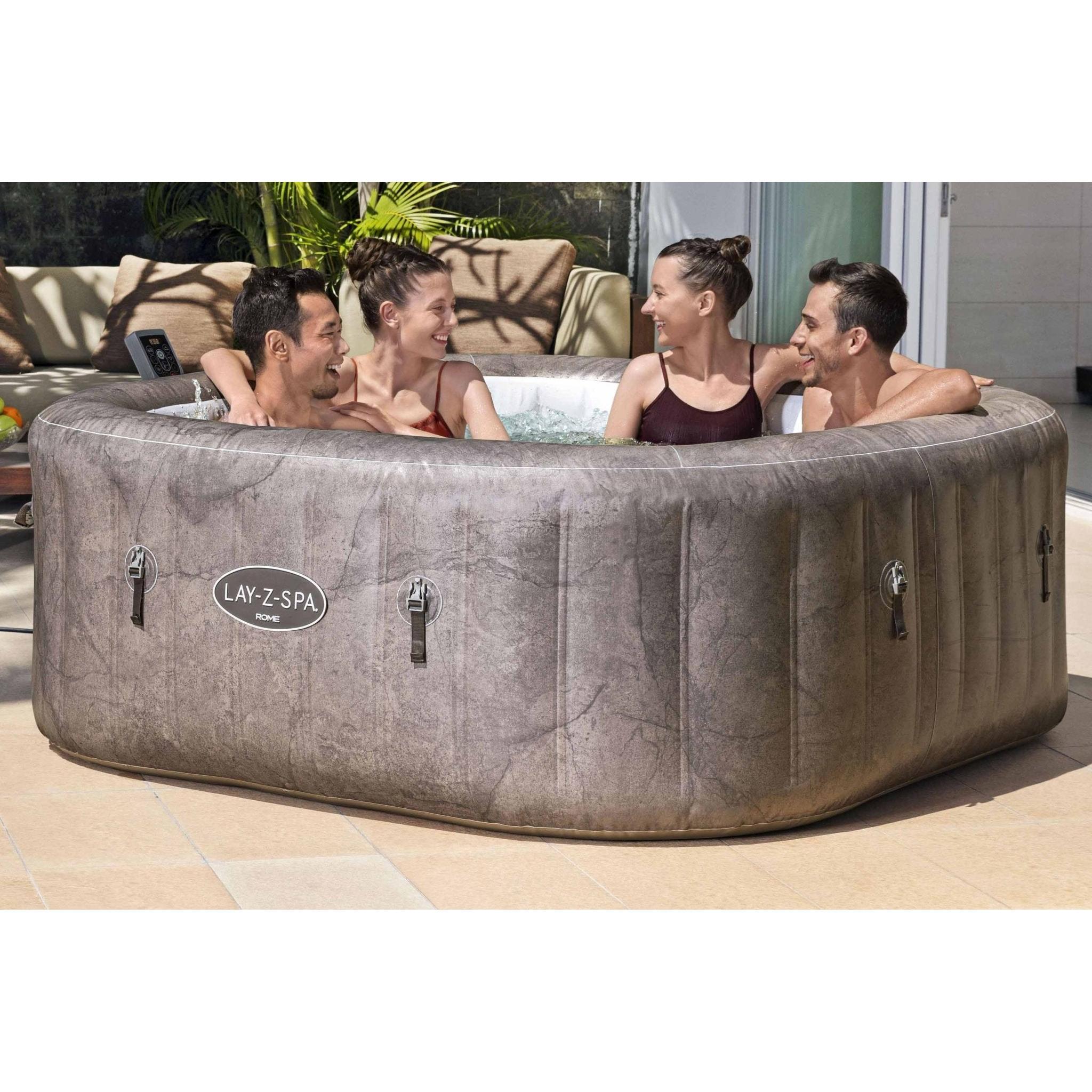 Bestway - Spa hinchable Lay - Z - Spa Rome Smart AirJet UltraFit 6 personas - BricoandPool