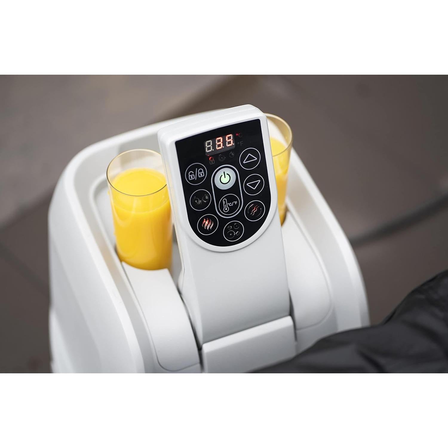 Bestway - Spa hinchable redondo Miami AirJet 4 plazas negro - BricoandPool