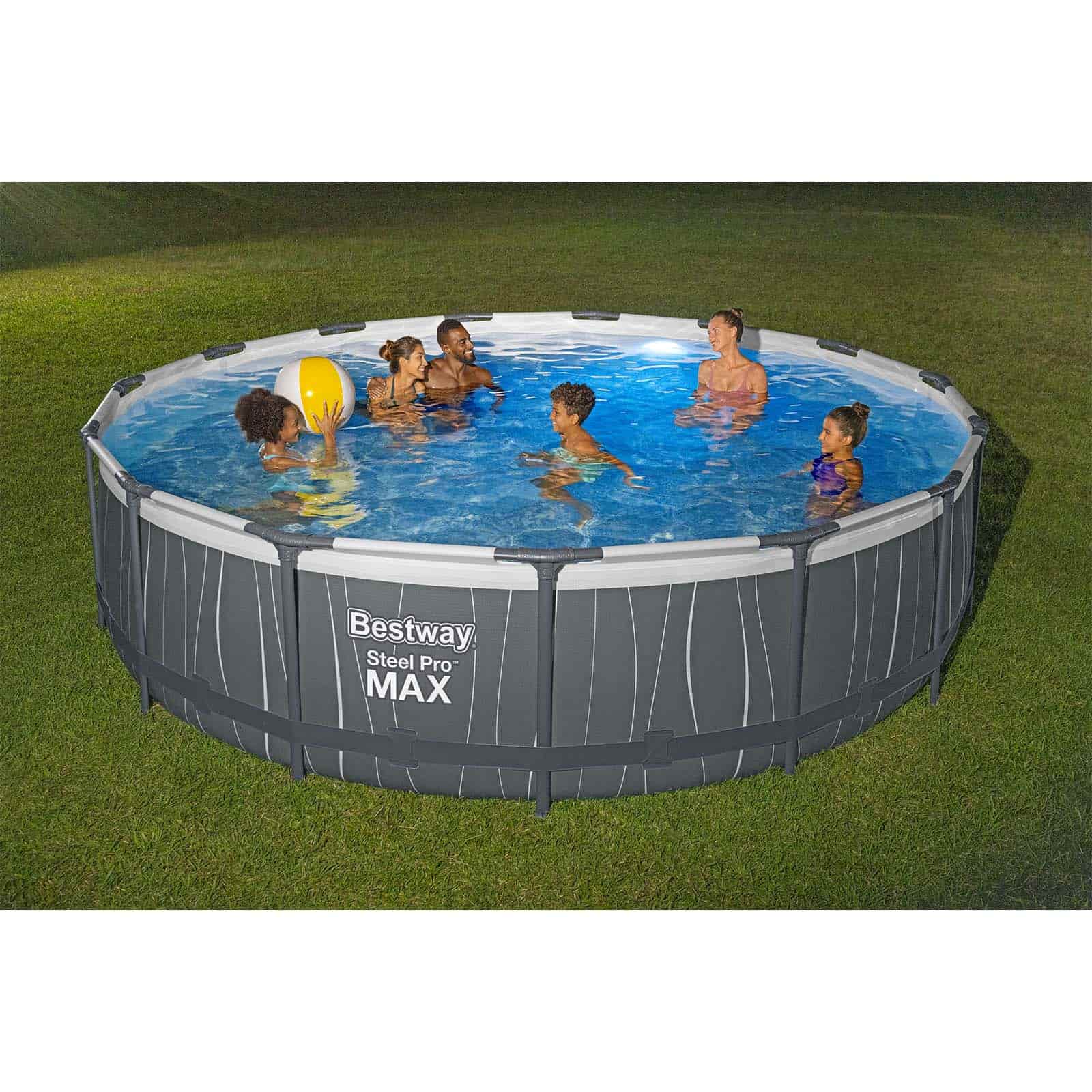 Bestway – Steel Pro Max piscina desmontable circular (457 × 107 cm) - BricoandPool