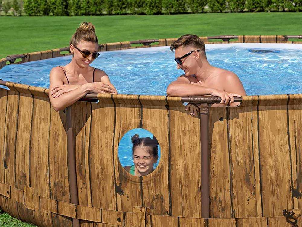 Bestway – Steel Pro Max aufstellpool rund  (488 × 122 cm)