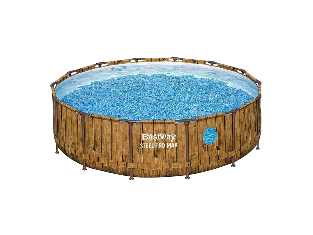 Bestway – Steel Pro Max aufstellpool rund  (488 × 122 cm)
