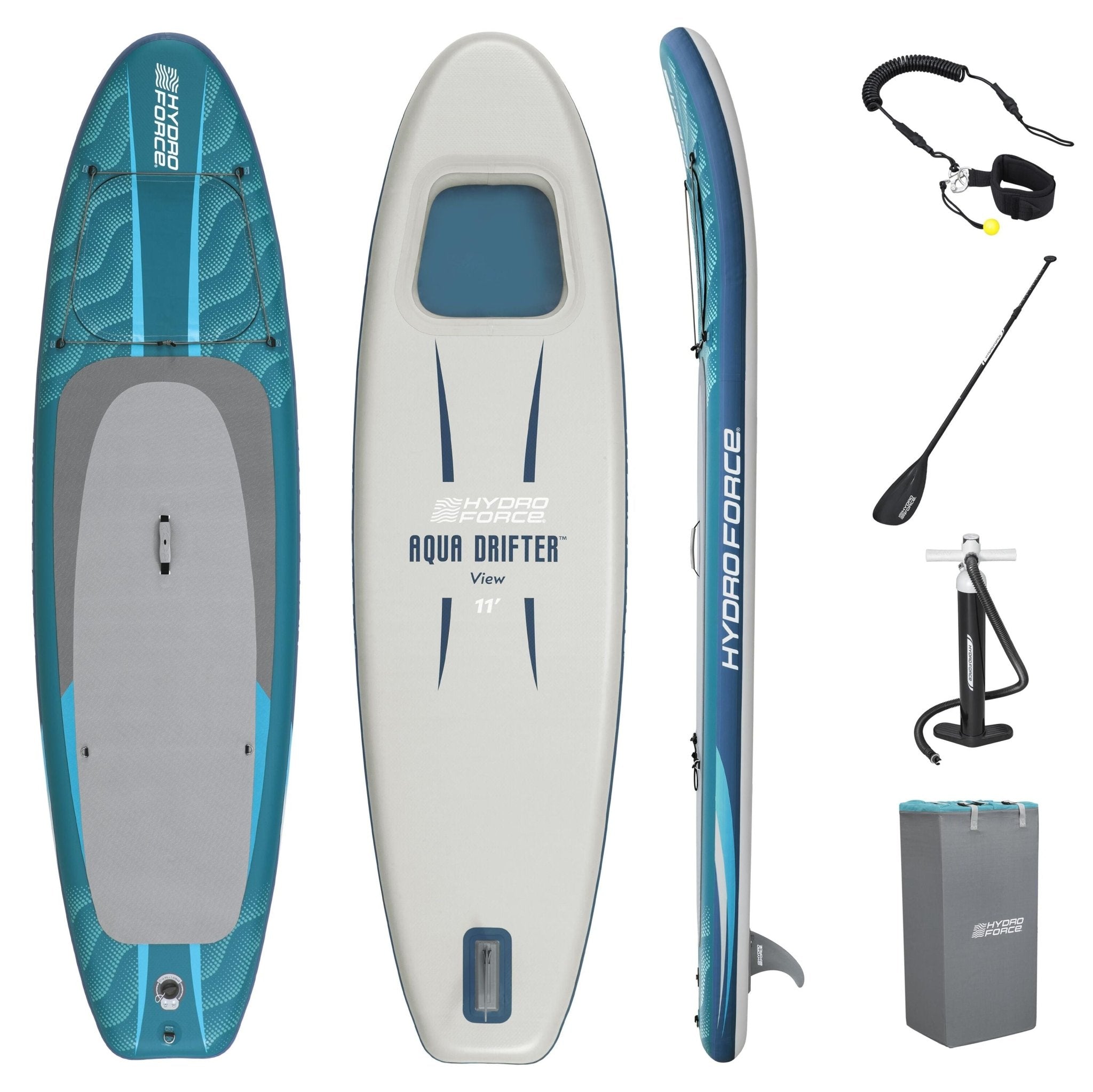 Bestway - Tabla de paddle surf inflable Aqua Drifter View 3,35 m - BricoandPool
