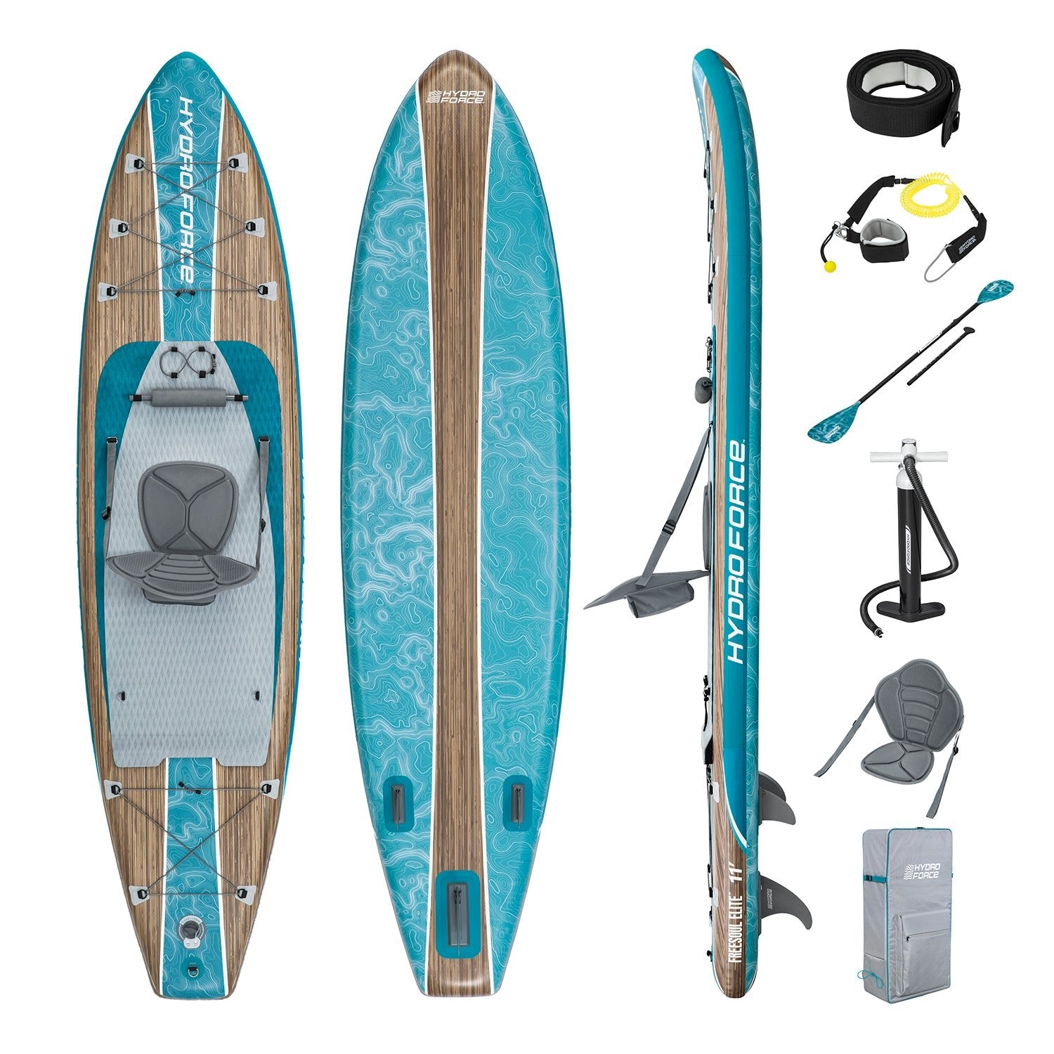 Bestway - Tabla de paddle surf inflable Freesoul Elite 3,35 m - BricoandPool