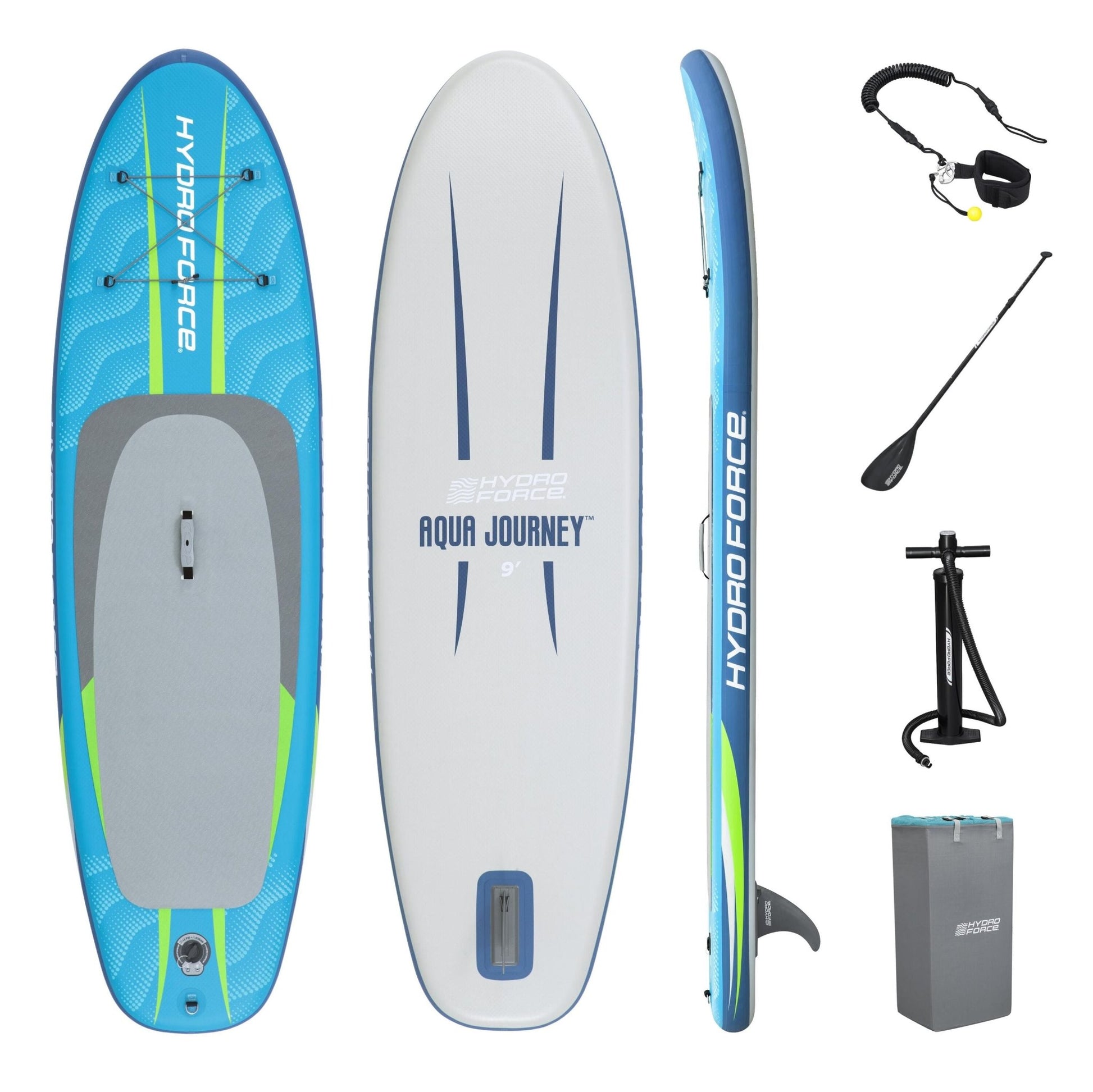 Bestway - Tabla de paddle surf inflable Hydro Force Aqua Journey 2,74 m - BricoandPool