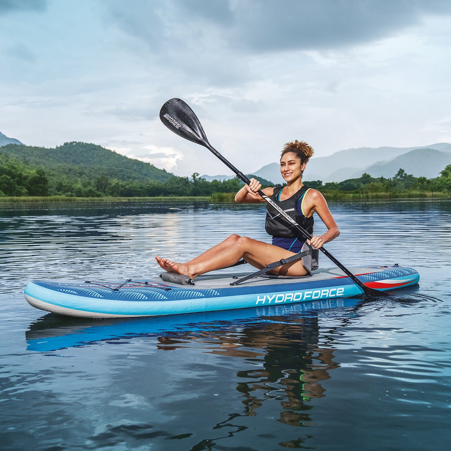 Bestway - Tabla de paddle surf inflable Hydro Force Oceana 3,05 m - BricoandPool