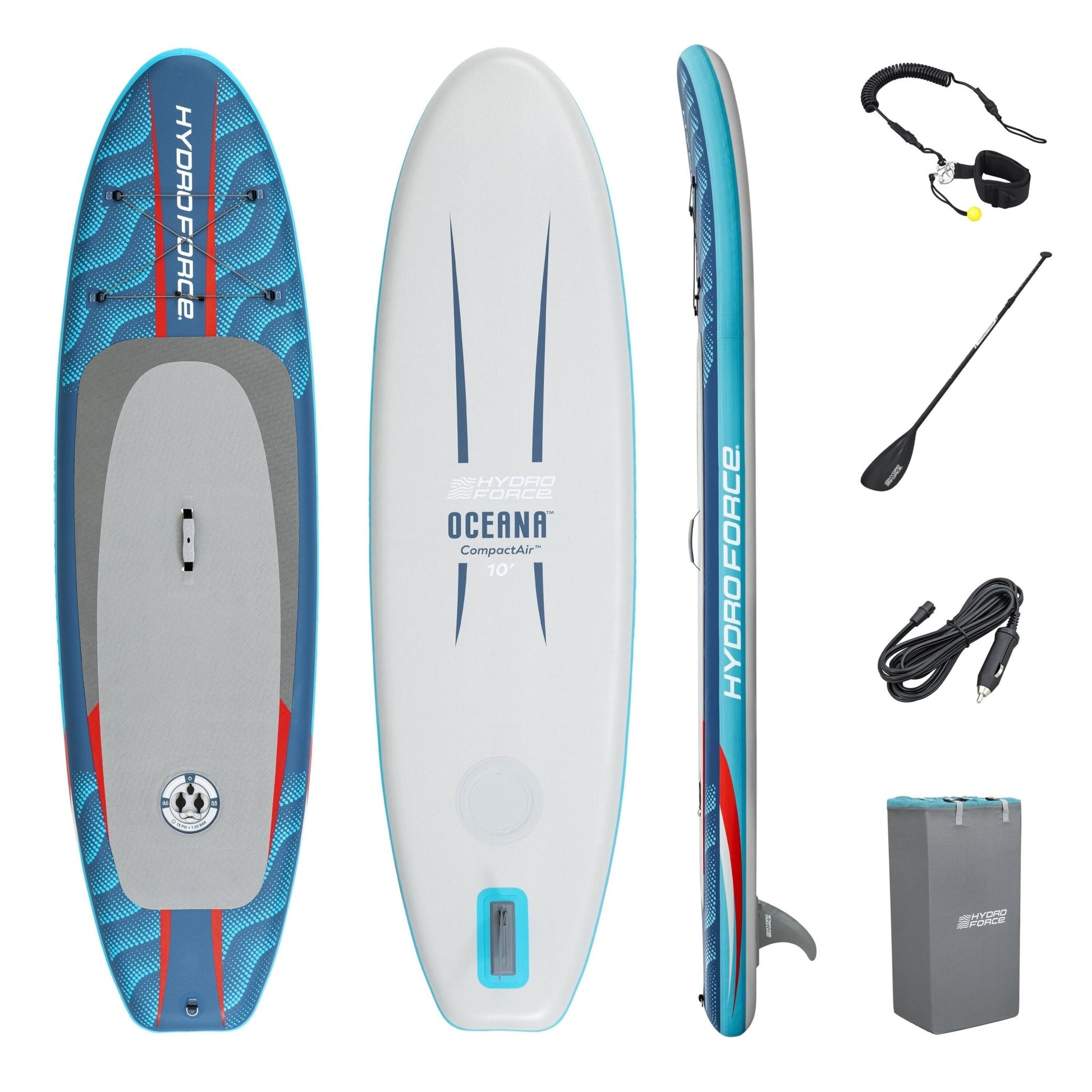 Bestway - Tabla de paddle surf inflable Hydro Force Oceana 3,05 m - BricoandPool